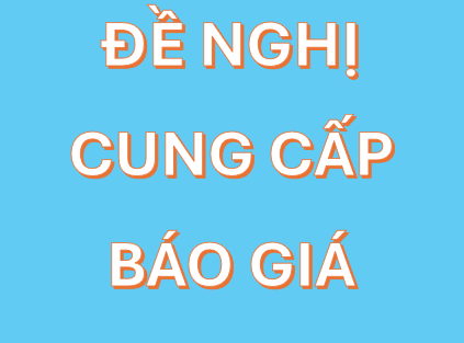 Trung tâm Nuôi dưỡng người tâm thần Hoài Nhơn mời các đơn vị sản xuất/kinh doanh cung cấp thông tin, báo giá các mặt hàng hoá phục vụ đối tượng